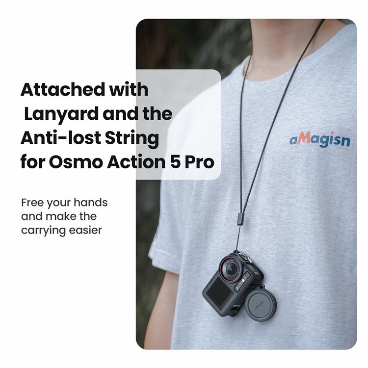 DJI Osmo Action 5 Pro i silikonetui