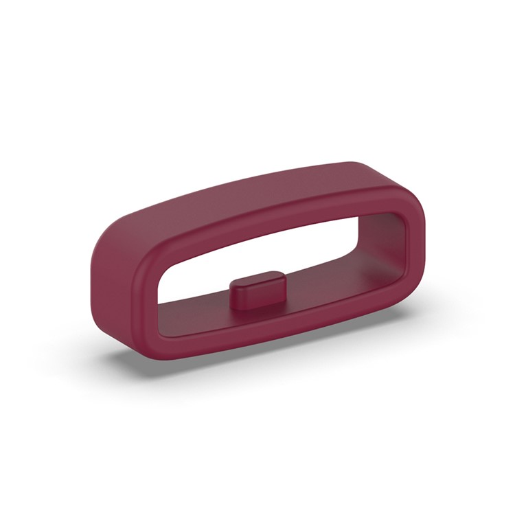 Silikone urrem holder 20mm vinrød bagside