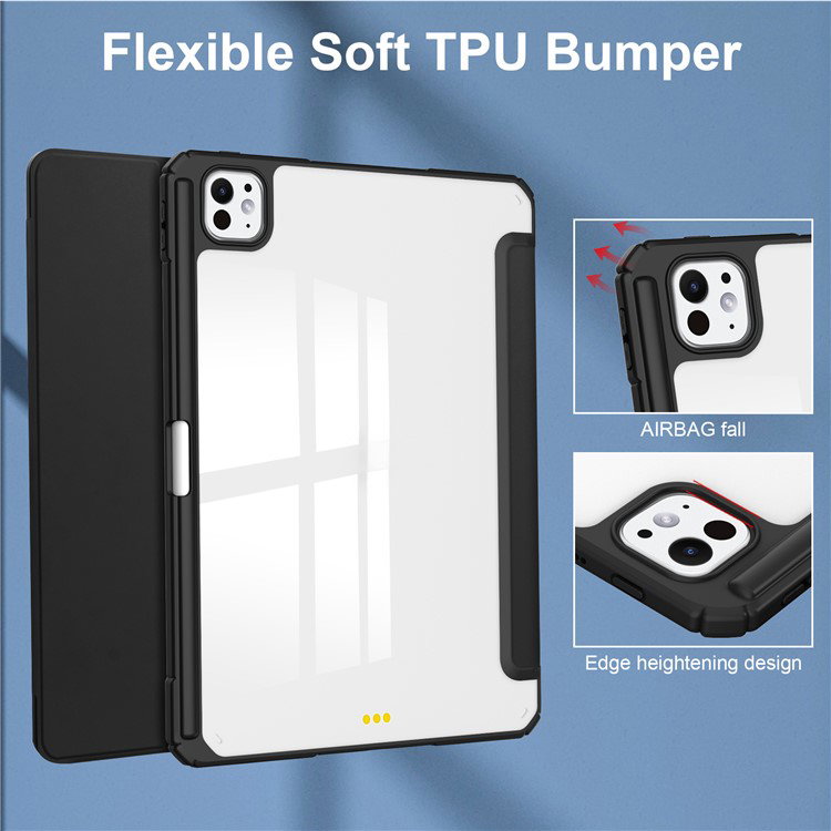 Lukket iPad Pro 13 (2024) cover set fra forsiden