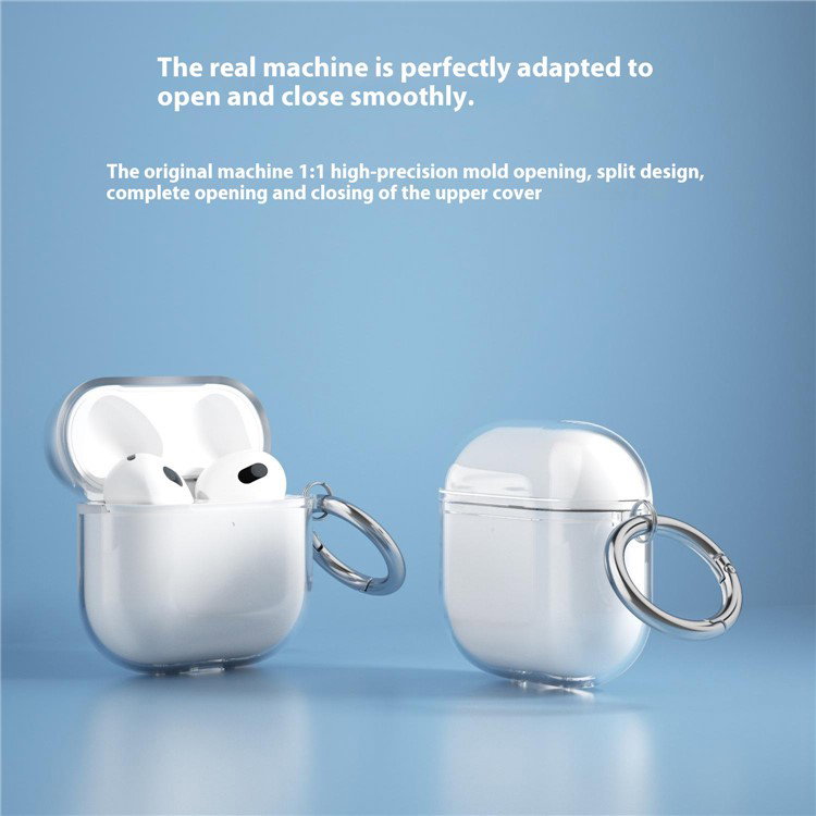 Top vinkel af AirPods 4 beskyttelsescover