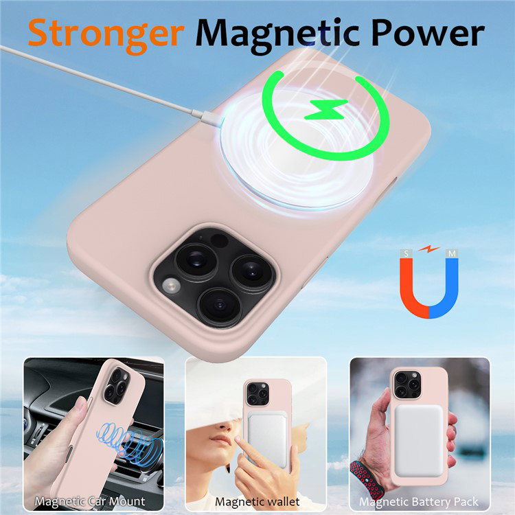 Silikone cover til iPhone fra siden