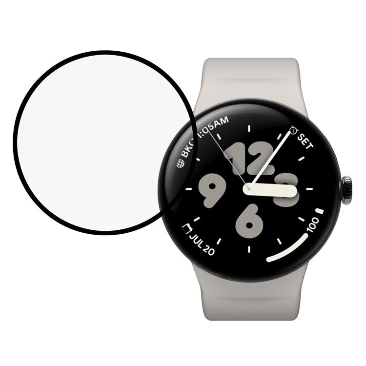 PMMA skærmbeskyttelse til Google Pixel Watch 3 XL