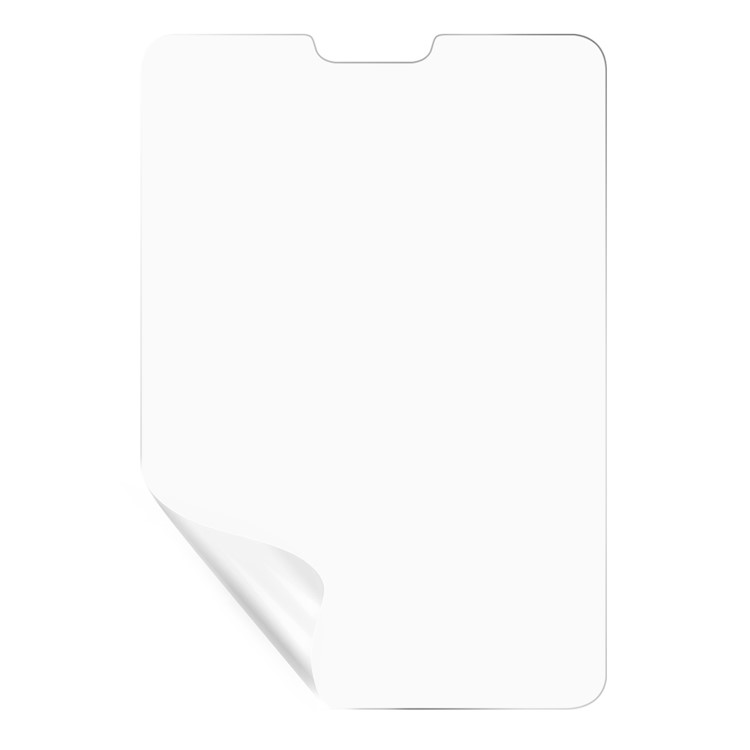 Nærbillede af skærmbeskytter på iPad Mini
