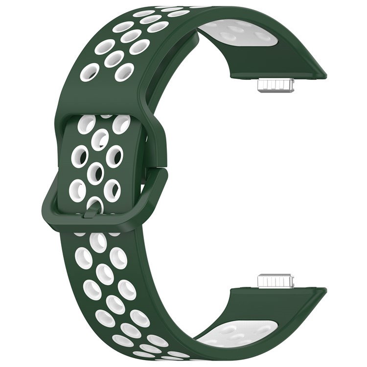 Sidevisning af Huawei Watch Fit 3 silikonerem