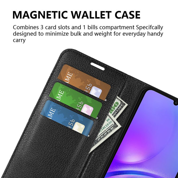 Kort- og kortholder i Samsung Galaxy A06 cover