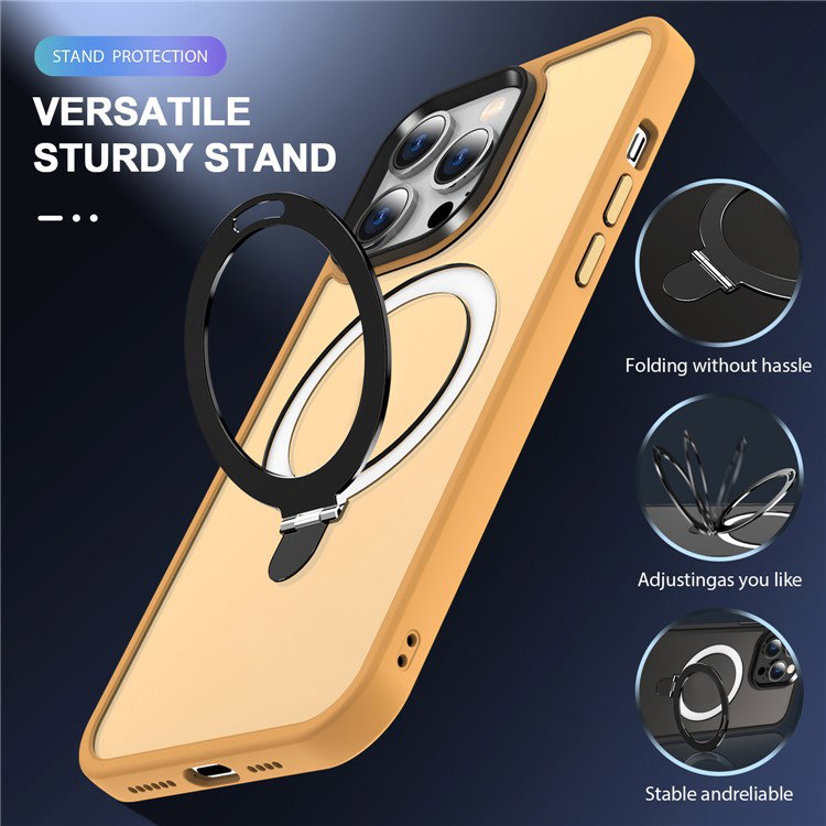Orange iPhone 16 Pro Max cover set i profil