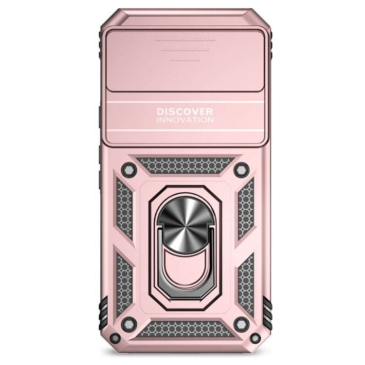 Google Pixel 8a Cover 360° roterende ringholder funktion