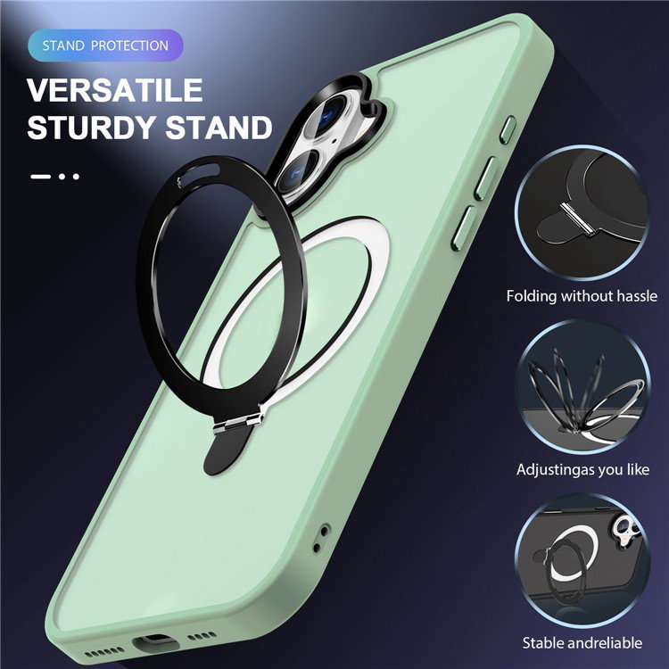 iPhone 16 cover i matcha grøn farve