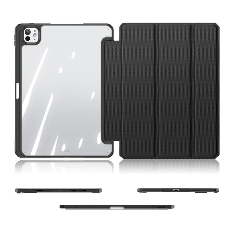 Cover til iPad Pro 11 (2024) vist sammen med iPad og pen