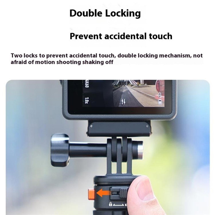 Kompakt GoPro monteringsadapter