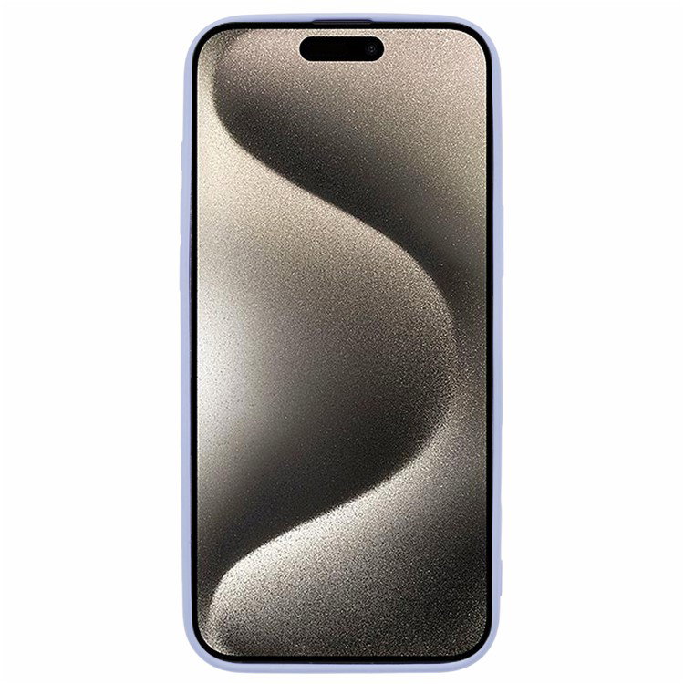 Lys Lilla iPhone 16 Pro Max TPU Cover fra siden