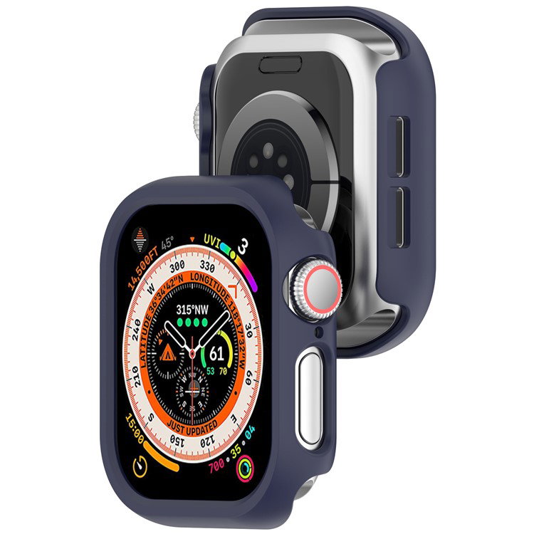 Elegant cover til Apple Watch Series 10 i midnatsblå