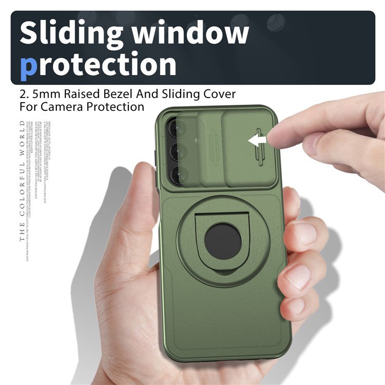 Mobilcover der beskytter kamera og skærm