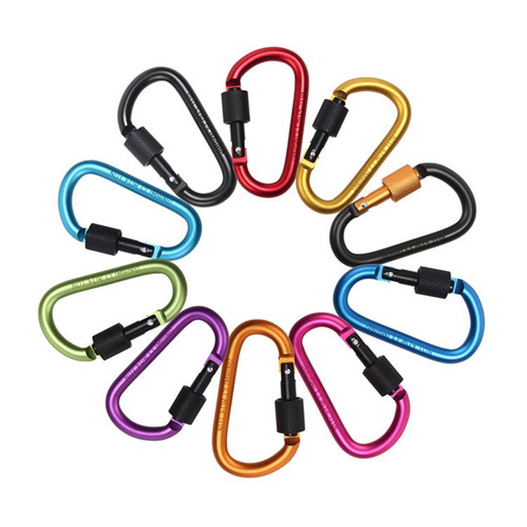 Teltkrog med D-ring set fra siden