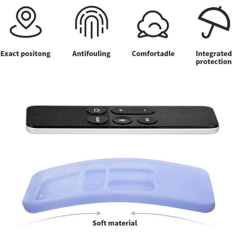 Fjernbetjeningscover til Apple TV 4K
