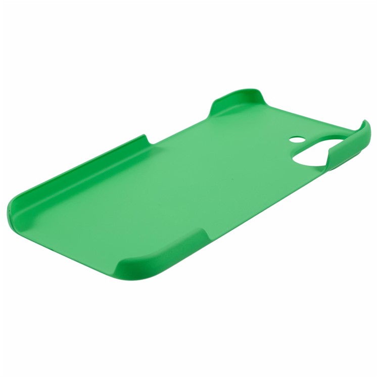 Grønt iPhone 16 Plus Cover ved siden af telefon