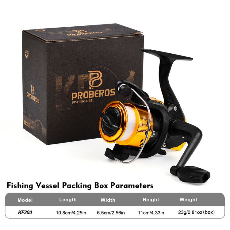 Fiskerulle KF200 gear-ratio 5.2:1
