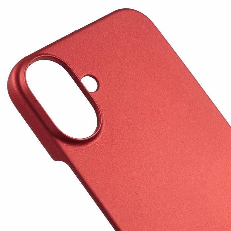 Rødt beskyttelsescover til iPhone 16