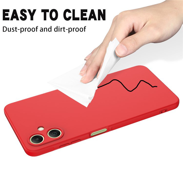 Elegant rødt cover til Samsung Galaxy A06