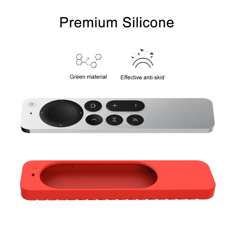 Silikone cover til Apple TV Siri Remote bagside