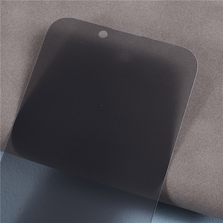 Boblefri installation af beskyttelsesglas på iPhone 16 Pro Max