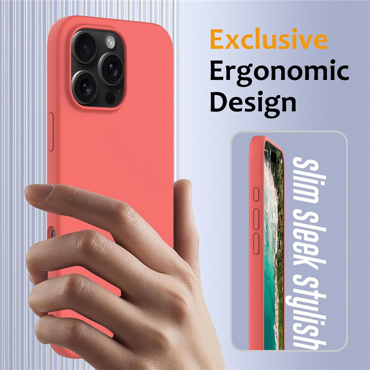 Telefon med stødabsorberende silikone cover