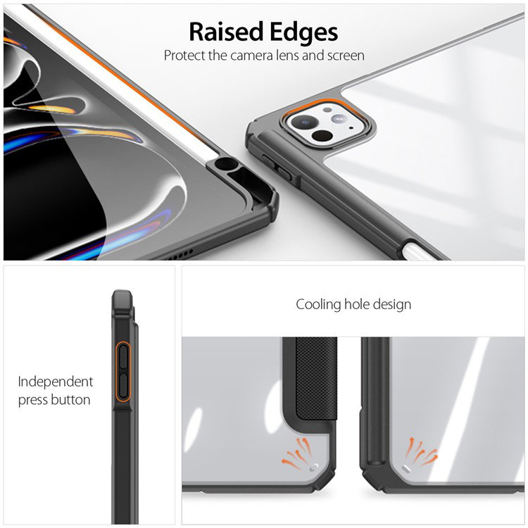 Cover til iPad Pro 11 (2024) i trekantstand