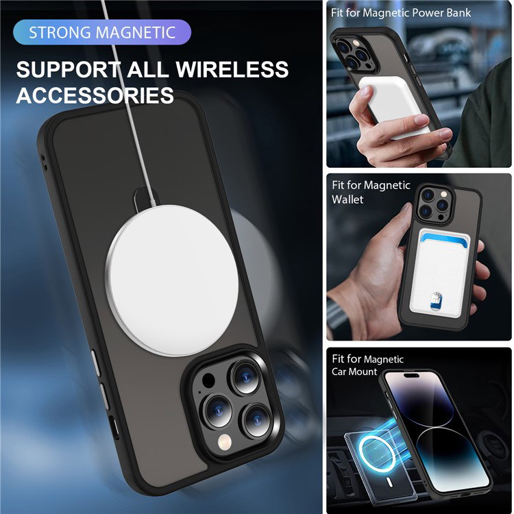 MagSafe opladning med iPhone 16 Pro Max cover