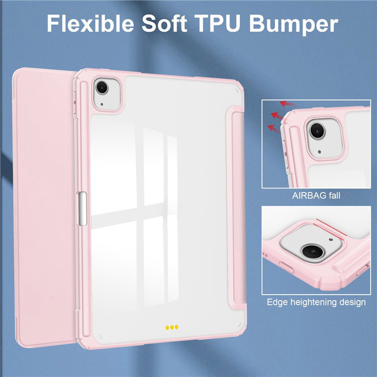 Pink PU læder cover til iPad Air 13