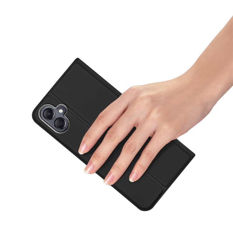 Foldet Samsung Galaxy A06 cover til videoafspilning