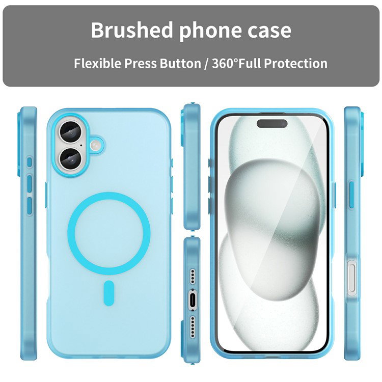 TPU og PC Materiale iPhone 16 Plus Cover