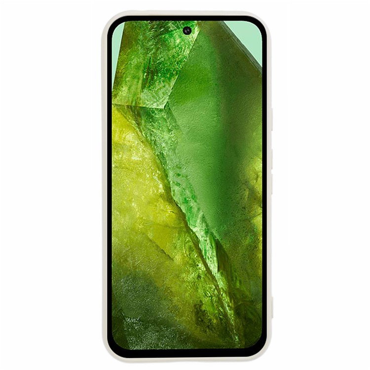Nærbillede af Google Pixel 8a cover materiale