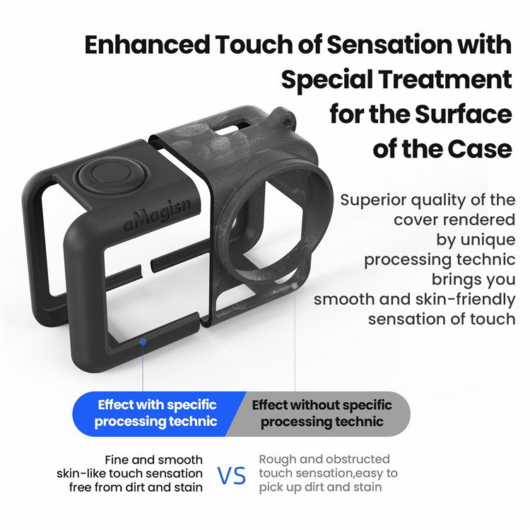 Fleksibelt silikonecover til DJI Osmo Action 5 Pro