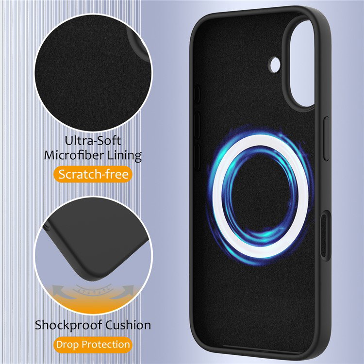 iPhone 16 Plus cover, ridse- og stødresistent