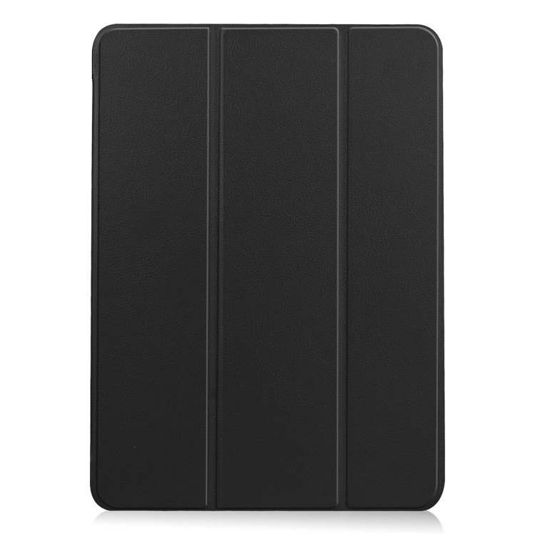Tablet med sort kunstlæder cover stående position