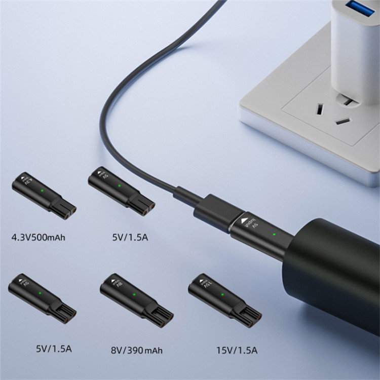 Phillips oplader med indikatorlys