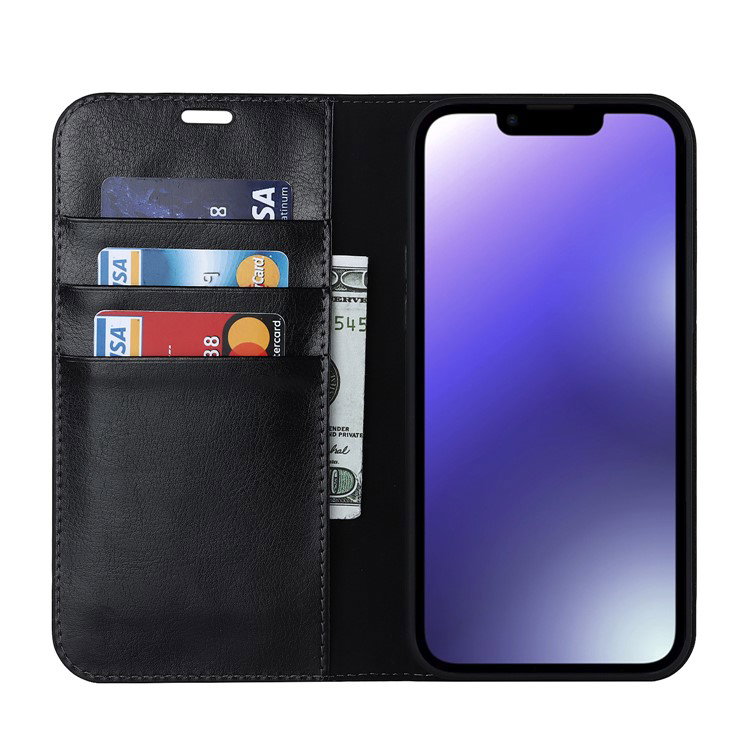 iPhone 15 læderpung bagfra