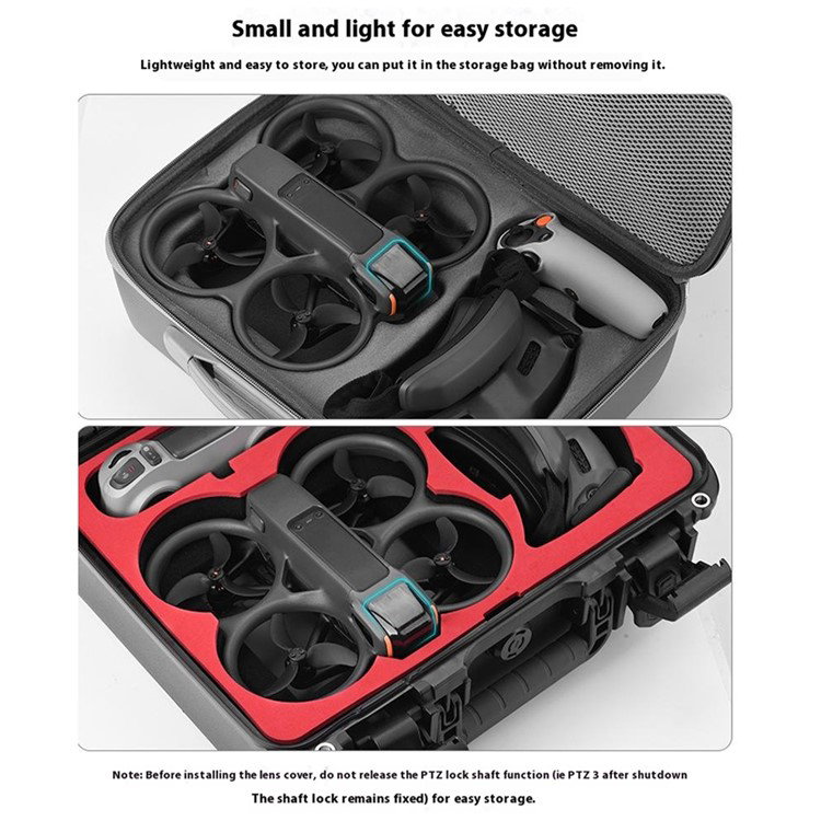 Dimensioner af DJI Avata 2 linsebeskytter