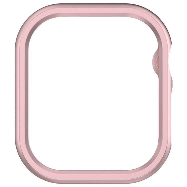 Halvdækkende beskyttelsescover til Apple Watch Series 10 42mm - Rose Gold farve