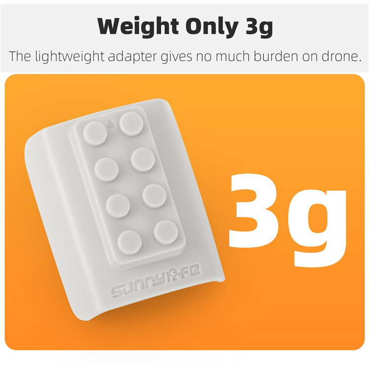 ABS materialet på byggeklods adapter