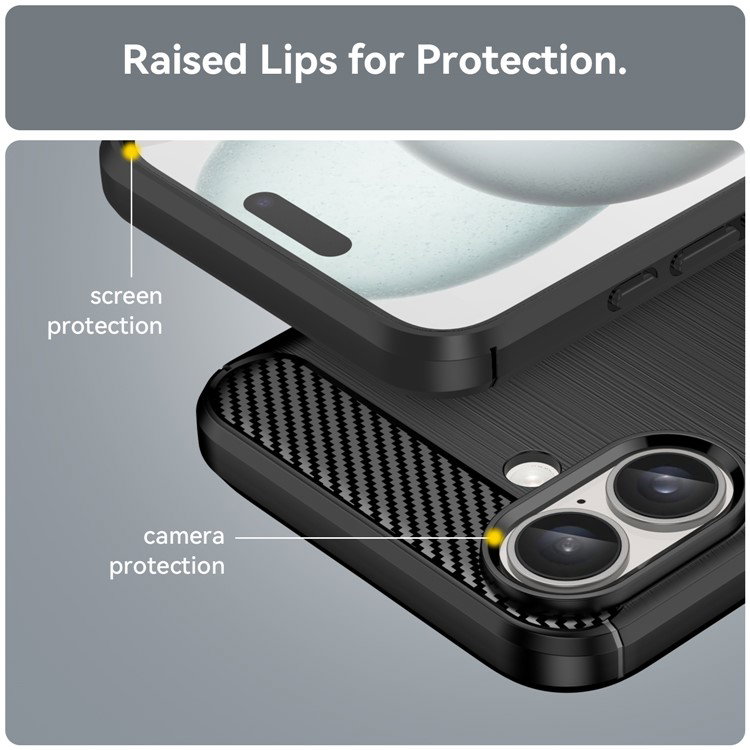 Cover med adgang til porte på iPhone 16 Plus