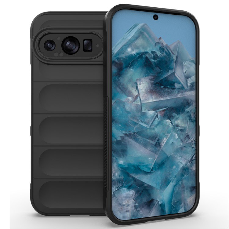 Google Pixel 9 Pro beskyttelsescover sort TPU