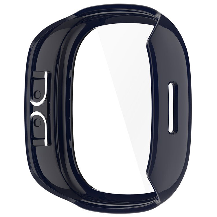 Ink blue beskyttelsescover til Fitbit Ace LTE fra siden