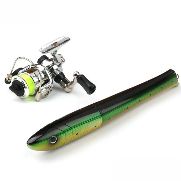 Udfoldet størrelse fiskestang 160 cm
