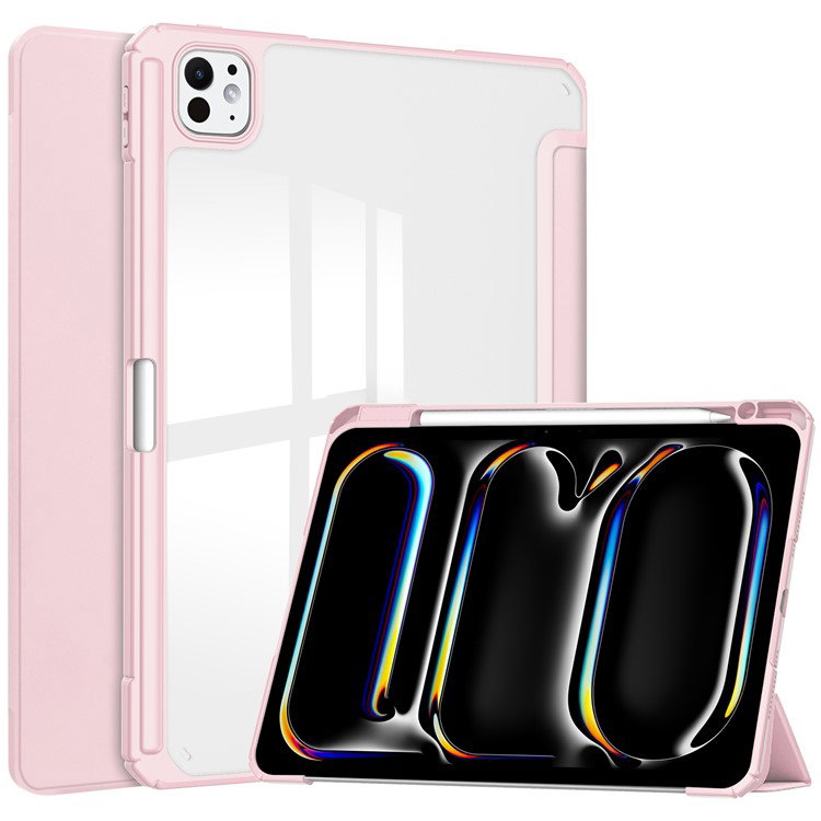 Bagside af iPad Pro 13 (2024) Cover Rosa