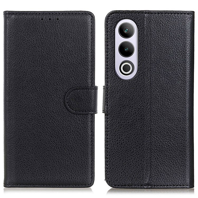 OnePlus Nord CE4 5G sort PU læder cover bagside