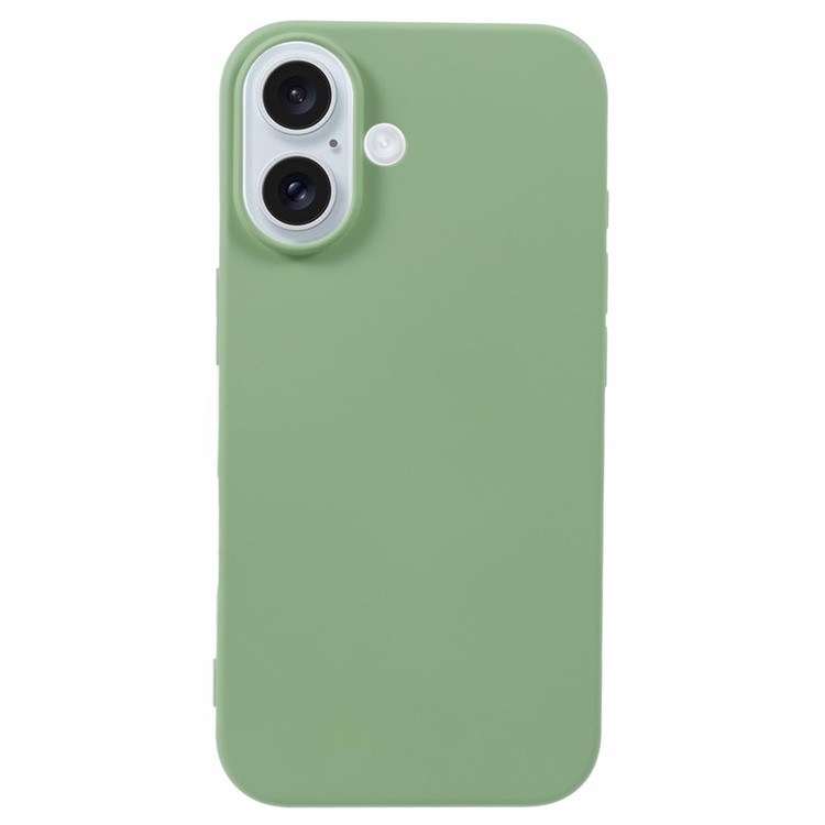 TPU Cover i Matcha Grøn til iPhone 16 Plus bagside