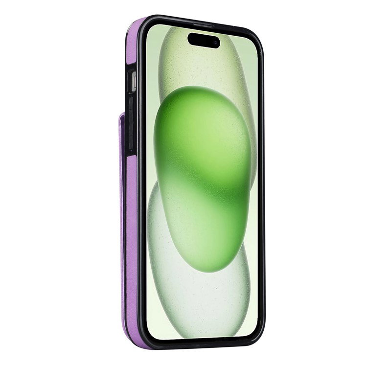 Lilla iPhone 15 cover med kontanter