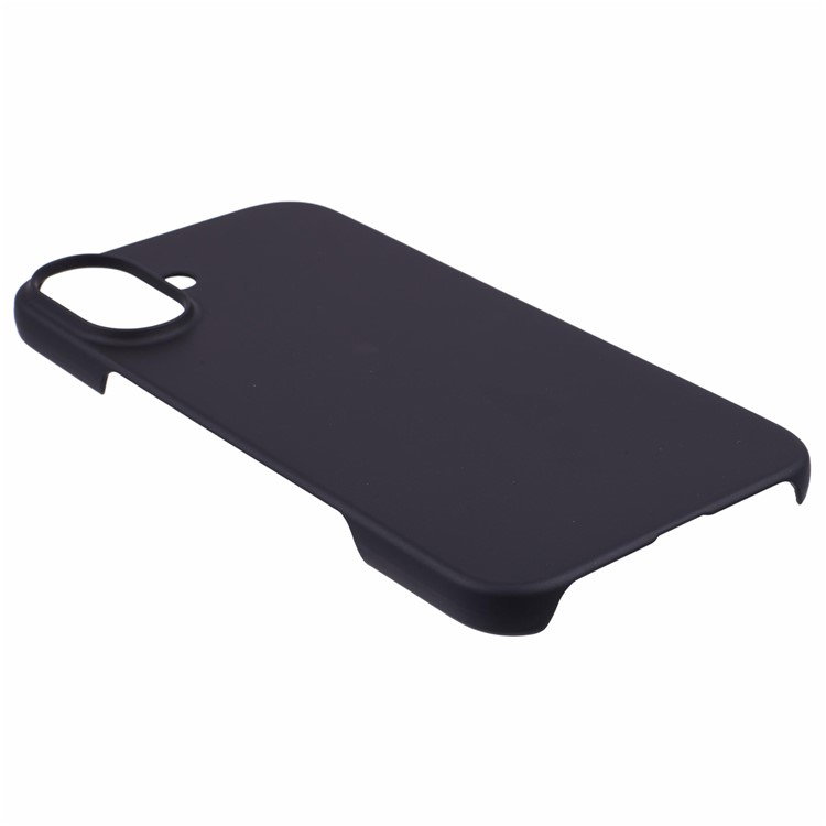  iPhone 16 Stødsikkert Cover - Sort med hævede kanter