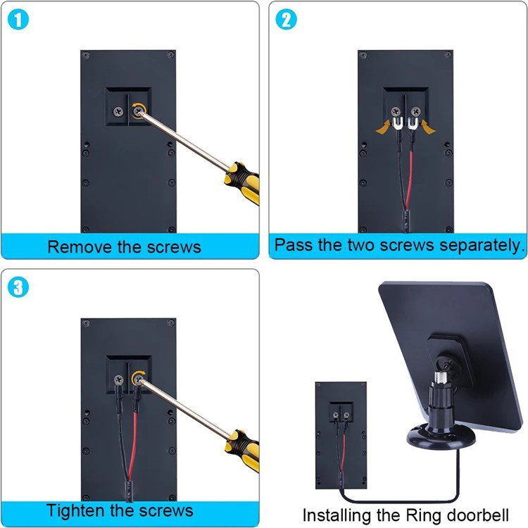 Montering af solcellepanel